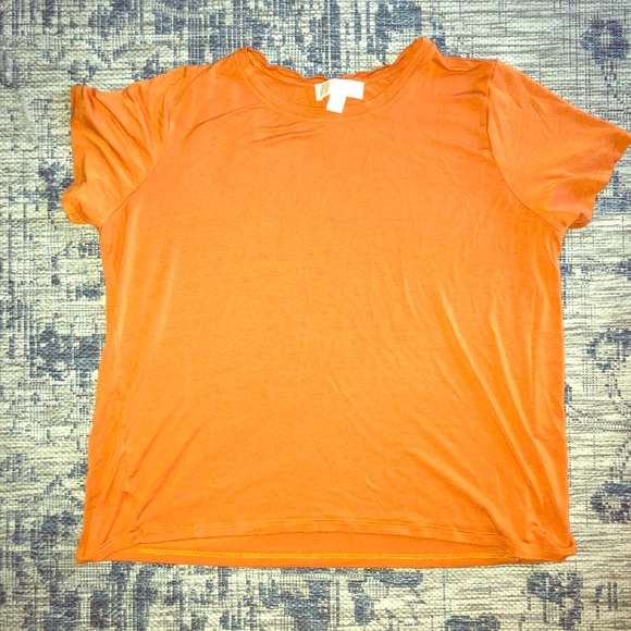 michael kors shirts orange